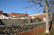 Soběslav – městské hradby na východní straně