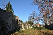 Soběslav – městské hradby na východní straně