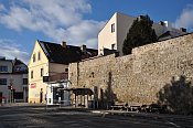 Jindřichův Hradec – městské hradby (nábřeží L. Stehny)
