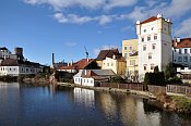 Jindřichův Hradec – hrad a hranolová bašta městských hradeb