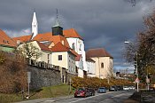 Jindřichův Hradec – městské hradby u minoritského kláštera
