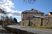 Jindřichův Hradec – městské hradby (nábřeží L. Stehny)