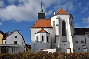 Jindřichův Hradec – kostel sv. Jana Křtitele u minoritského kláštera