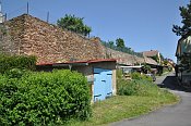 Toužim – městské hradby na jižní straně