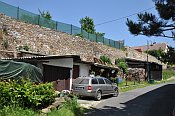 Toužim – městské hradby na jižní straně