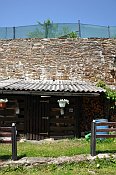Toužim – městské hradby na jižní straně