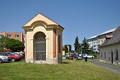 Toužim – kaple sv. Kříže u bývalého zámeckého pivovaru