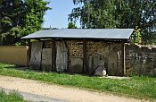 Plan  hradba u kostela