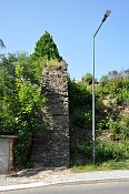 Stbro  hradby nad Husitskou batou