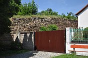 Rakovník – hradba na východní straně u čp. 2