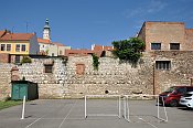 Mikulov – městské hradby na JV straně