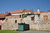 Mikulov – městské hradby na JV straně