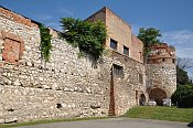 Mikulov – městské hradby na JV straně
