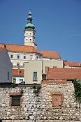 Mikulov – městské hradby na JV straně