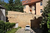 Kolín – městské hradby na JZ straně (u MěÚ)