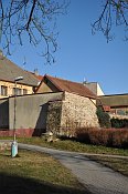 Soběslav – hradby na jižní straně (Havlíčkovo nábřeží)
