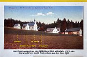 Horní Údolí – kaple sv. Anny na pohlednici z r. 1912