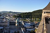 Hohensalzburg  vhled na msto