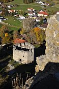 Waxenberg  Hungerturm z bergfritu