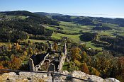 Waxenberg  vhled z bergfritu