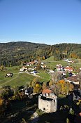Waxenberg  Hungerturm z bergfritu