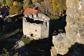 Waxenberg  Hungerturm z bergfritu
