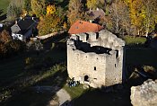 Waxenberg  Hungerturm z bergfritu
