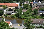 Raabs an der Thaya  mstsk hradby na protjm behu Dyje