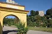 Eggenburg  hrad od jihu