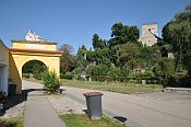 Eggenburg  hrad od jihu