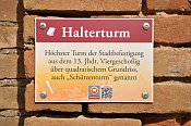 Hainburg  Halterturm  informan tabule