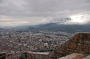 Grenoble  vhled z la Bastille