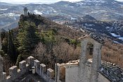 Torre del Montale z Castello della Cesta