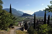 Arco  Castello, vhled k Lago di Garda