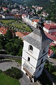Kremnica – náměstí z věže