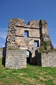 Pustý hrad – horní hrad – hlavní brána