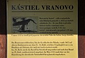 Palúdzka – kaštel Vranovo – informační tabule