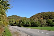 Tibava – Choňkovce – pod hradním vrchem (vpravo)
