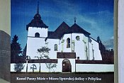 Liptovsk Mara  replika kostela v Pribylin