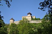 Trenčiansky hrad od SV
