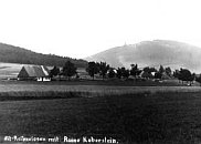 Kober�tejn (v pozad�) a Star� Rejv�z na pohlednici z r. 1937