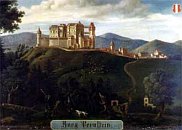 Perntejn  podoba hradu r. 1557 v dob oblhn