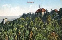 Valdtejn  pohlednice z r. 1908