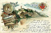 Zvkov  pohlednice z r. 1899
