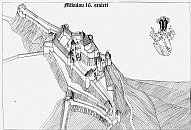 Mikulov v 16. stol. podle P. imeka, M. Plaka