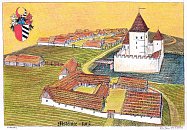 Mstnice  tvrz podle R. eze