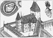 Nov hrad u Kunratic podle O. efc, J. Podlisky