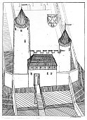 Talmberk  brna podle T. Durdka