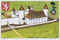 Litomerice konec 14. stol. podle F. Zaruby