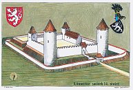Litomerice zac. 14. stol. podle F. Zaruby